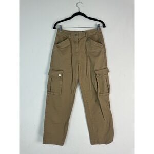 Maje Pelpha Cargo-Style Pants in Camel Size 36